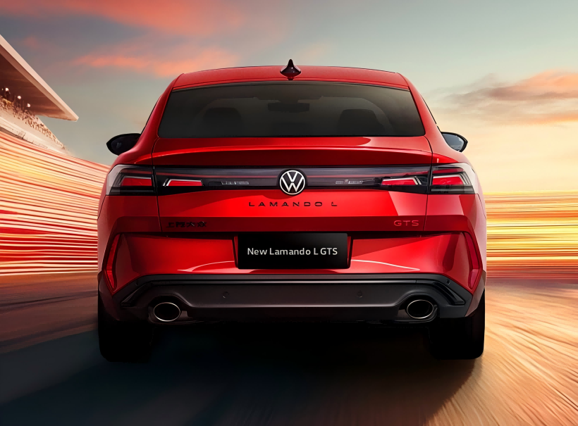 Dilengkapi dengan enjin 2.0T yang sama seperti Golf GTI! Imej -imej yang diberikan oleh Volkswagen Lamando L GTS yang baru dilancarkan.