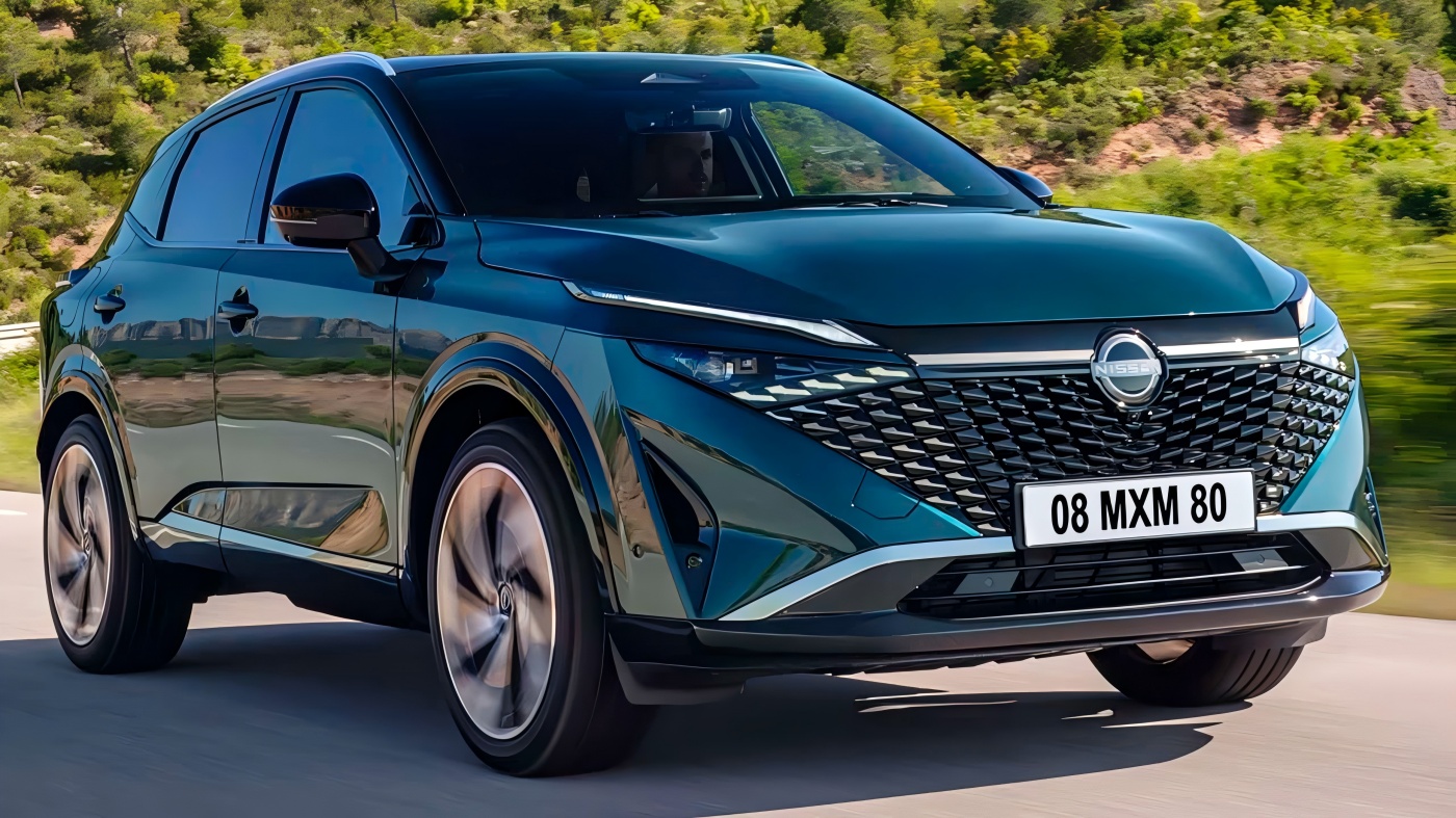 Imej rasmi Nissan Qashqai yang baru dinyatakan dinaik taraf dengan sistem pemacu e-kuasa generasi ketiga
